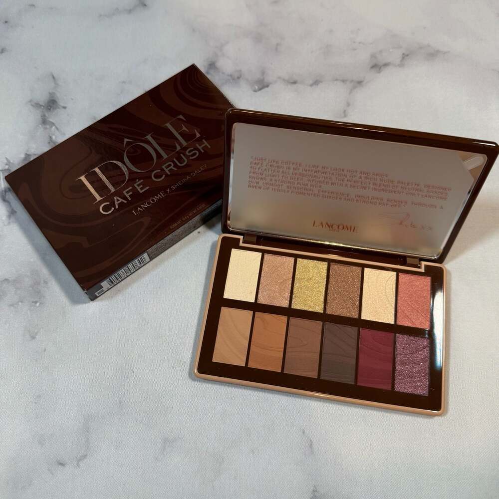 Lancôme x Sheika Daley Idôle Café Crush Eyeshadow Palette BNIB - Picture 1 of 5